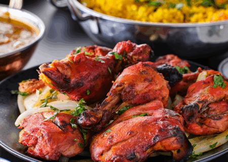 Indian Food Tandoori Chicken